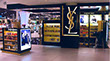 Covcon’s completed commercial fit out for YSL at Sydney’s International airport